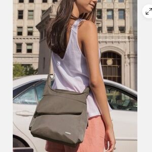 Travelon Anti-Theft Classic Messenger Bag RFID Blocking Crossbody 10" X 1" X 4"